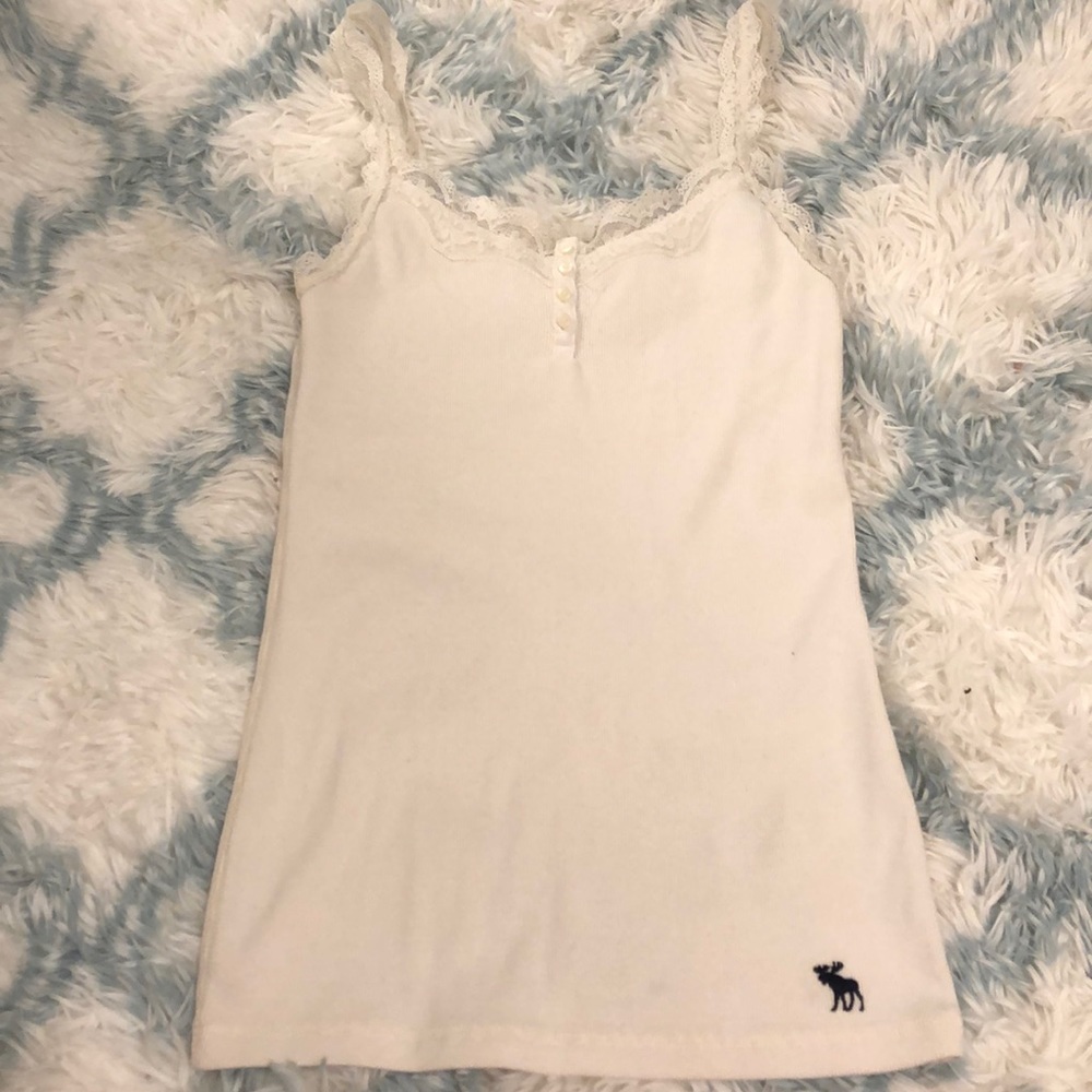 Cream tank top